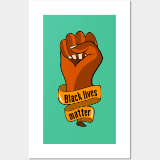 Black lives matter Posters and Art